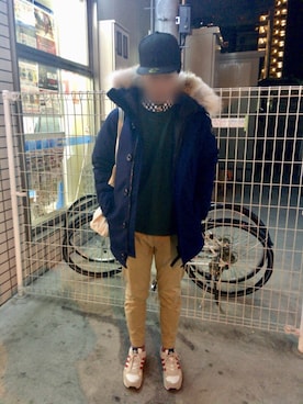 astkwさん（メンズ・174cm）の冬コーディネート