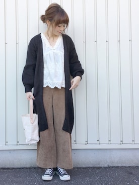 てらさん（レディース・161cm）の冬コーディネート