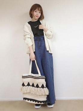 てらさん（レディース・161cm）の春コーディネート