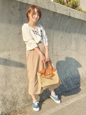 てらさん（レディース・161cm）の春コーディネート