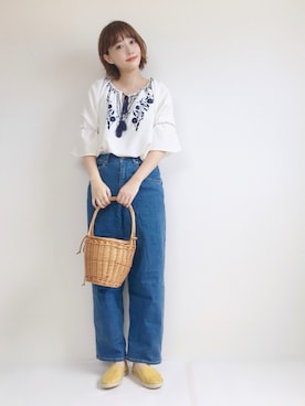 てらさん（レディース・161cm）の夏コーディネート