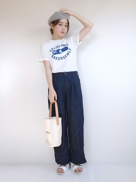 てらさん（レディース・161cm）の夏コーディネート