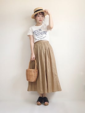 てらさん(レディース・161cm)の夏コーディネート