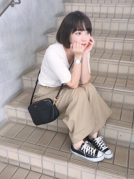 てらさん（レディース・161cm）の夏コーディネート