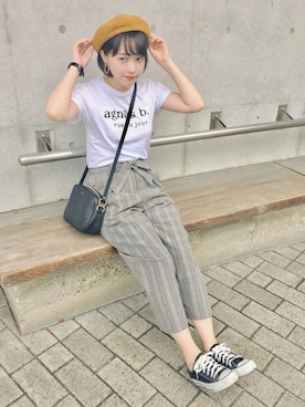 てらさん（レディース・161cm）の夏コーディネート