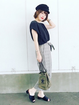 てらさん（レディース・161cm）の秋コーディネート