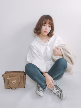 てらさん（レディース・161cm）の秋コーディネート