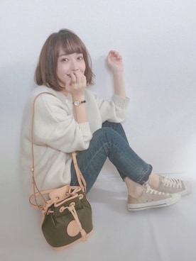「INTEGRATE（インテグレート）のアイテム」を使った、てらさん（レディース・161cm）の秋コーディネート
