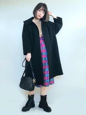 てらさん（レディース・161cm）の秋コーディネート