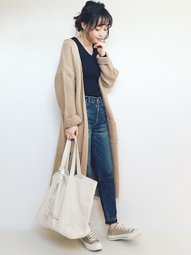 てらさん（レディース・161cm）の冬コーディネート