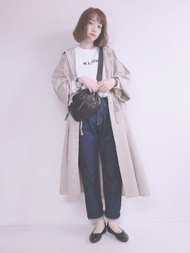 てらさん（レディース・161cm）の春コーディネート