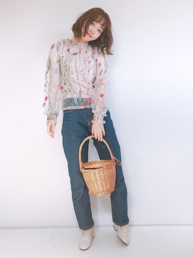 「Cawaii」｜てらさん（レディース・161cm）の春コーディネート