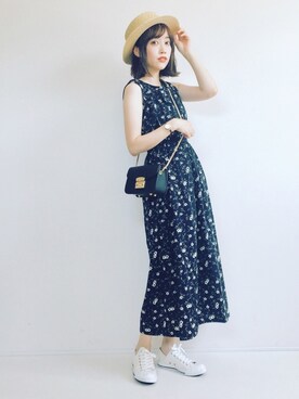 てらさん（レディース・161cm）の春コーディネート