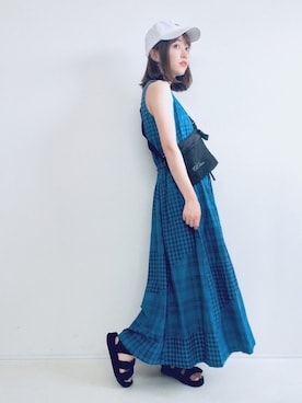 てらさん(レディース・161cm)の夏コーディネート