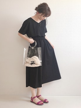 てらさん(レディース・161cm)の夏コーディネート