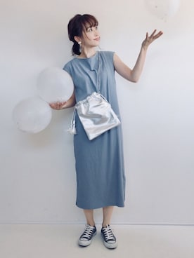 てらさん（レディース・161cm）の夏コーディネート