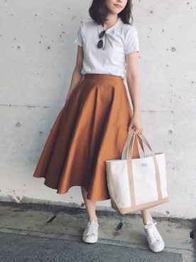 てらさん（レディース・161cm）の夏コーディネート