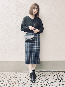 てらさん（レディース・161cm）の秋コーディネート