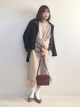 てらさん（レディース・161cm）の秋コーディネート