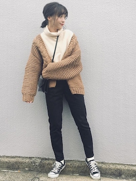 てらさん（レディース・161cm）の冬コーディネート