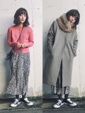 てらさん(レディース・161cm)の冬コーディネート