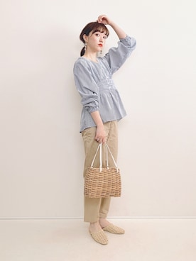 てらさん(レディース・161cm)の春コーディネート