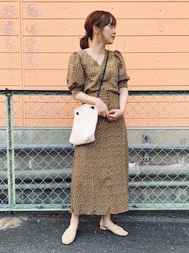 てらさん（レディース・161cm）の春コーディネート