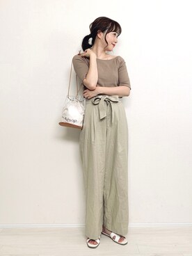 てらさん（レディース・161cm）の夏コーディネート