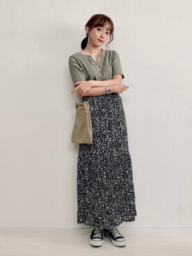 てらさん（レディース・161cm）の夏コーディネート