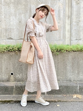 てらさん（レディース・161cm）の夏コーディネート