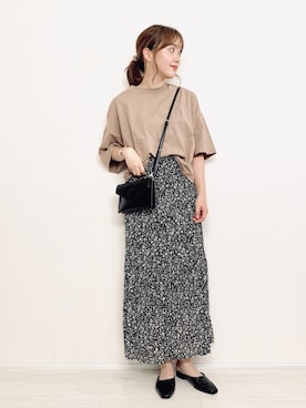 「XC（クロスシー）のアイテム」を使った、てらさん（レディース・161cm）の夏コーディネート