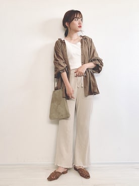 てらさん（レディース・161cm）の夏コーディネート