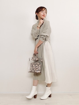 てらさん（レディース・161cm）の秋コーディネート