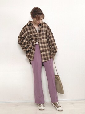 てらさん（レディース・161cm）の秋コーディネート