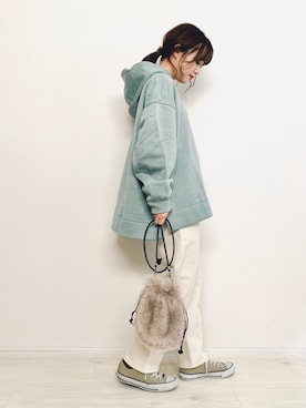 てらさん（レディース・161cm）の冬コーディネート