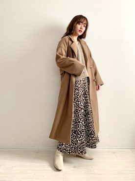 てらさん（レディース・161cm）の冬コーディネート