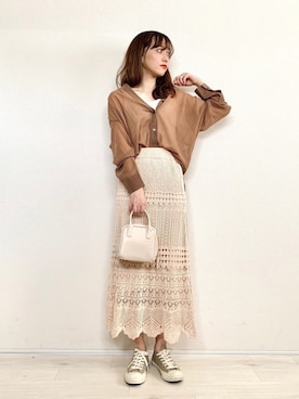 てらさん（レディース・161cm）の冬コーディネート