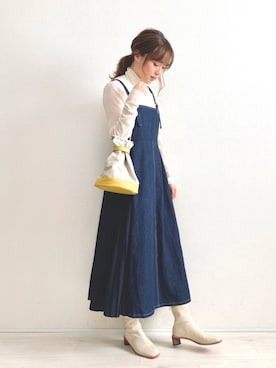 てらさん（レディース・161cm）の冬コーディネート