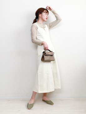 てらさん（レディース・161cm）の春コーディネート