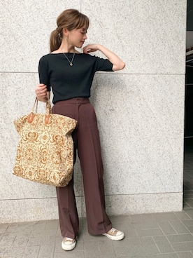 てらさん（レディース・161cm）の夏コーディネート