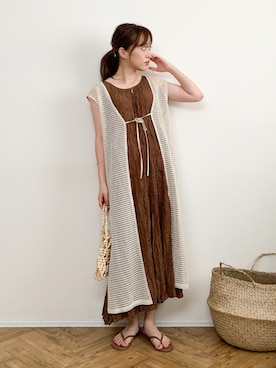 てらさん（レディース・161cm）の夏コーディネート