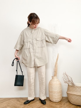 てらさん（レディース・161cm）の夏コーディネート