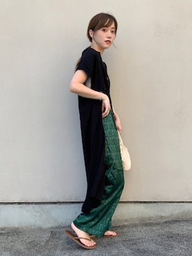 てらさん（レディース・161cm）の夏コーディネート