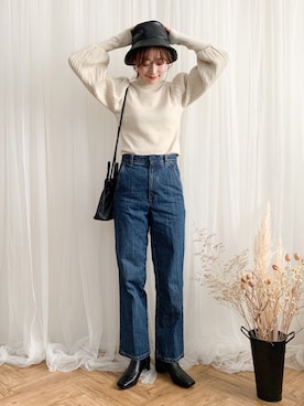 てらさん（レディース・161cm）の秋コーディネート