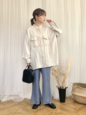 てらさん（レディース・161cm）の春コーディネート