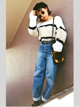 Rina.hさん(レディース・157cm)の春コーディネート