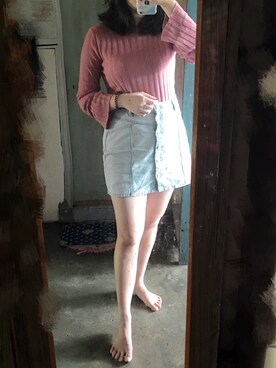 「Factorie（ファクトリエ）のアイテム」を使った、coさん（レディース・170cm）の冬コーディネート