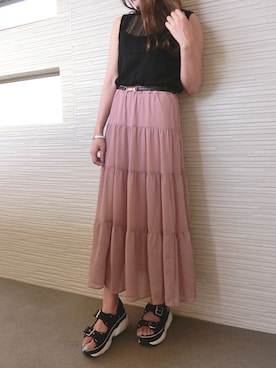 miki.aさん（レディース・163cm）の春コーディネート