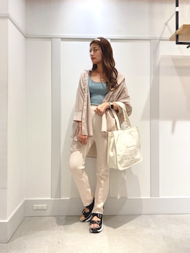miki.aさん（レディース・163cm）の夏コーディネート