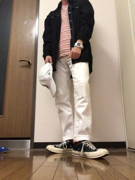 イホリンさん（メンズ・165cm）の春コーディネート